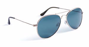 Polarized aviator sunglasses